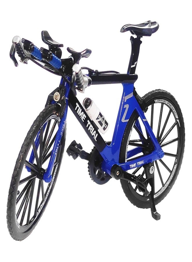 Bluebell 1:8 Scale Die Cast Racing Bicycle Toy for Kids - The Alloy Metal Off-Road Decorative Showpiece Realistic Design Bike Features Moveable and Rotating Handle, Wheels, Pedals (BRandom Color sent) - Image 1